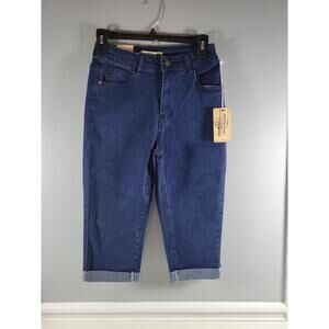 Love Nation Juniors Capri Jeans Dark Wash Size 3/4 NEW Denim Pants